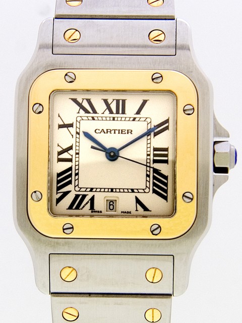 カルティエスーパーコピー Cartier サントスガルベ SG LM Q W20011C4 ホワイト メンズ