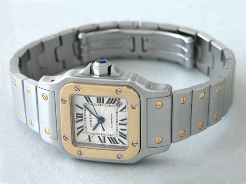 カルティエスーパーコピー Cartier サントスガルベ SG SM AUTO W20057C4 シルバー 自動巻