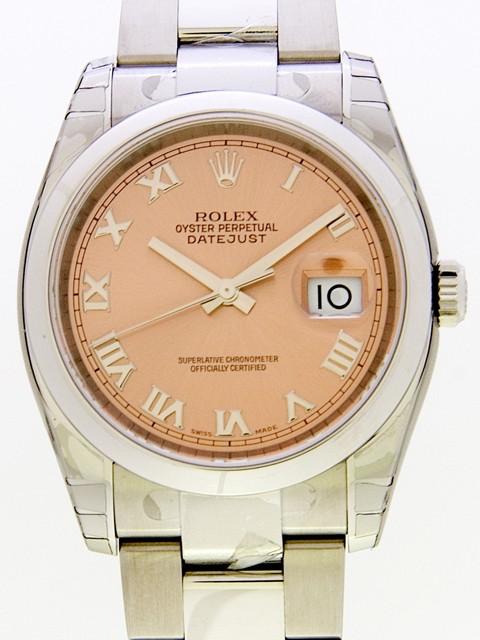 ロレックススーパーコピー ROLEX パーペチュアル デイトジャスト メンズ 116200 ピンクローマ