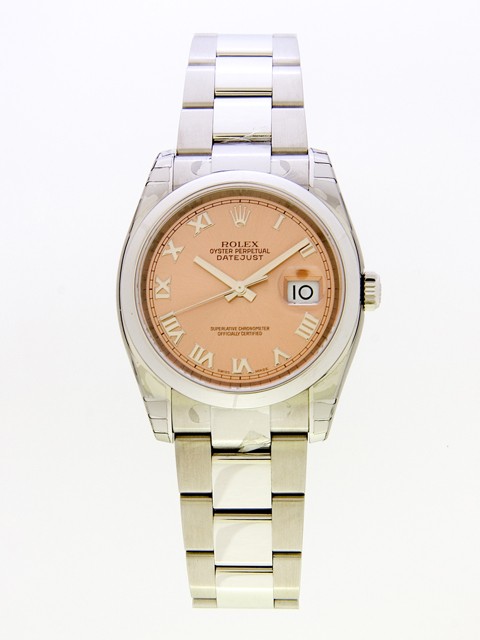 ロレックススーパーコピー ROLEX パーペチュアル デイトジャスト メンズ 116200 ピンクローマ