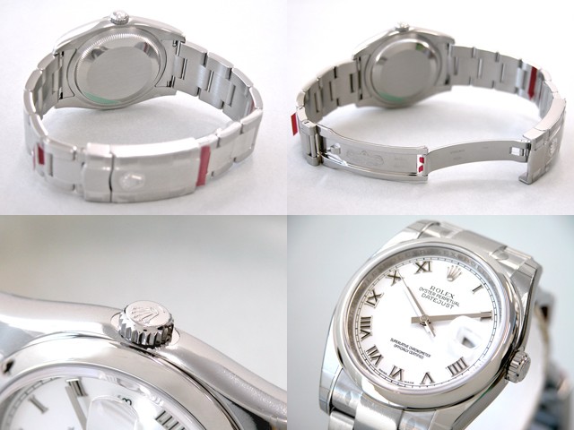 ロレックススーパーコピー ROLEX パーペチュアル デイトジャスト メンズ 116200 ホワイトローマ