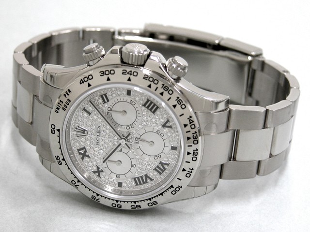 ロレックススーパーコピー ROLEX デイトナ 116509ER 全面ダイヤローマ 自動巻