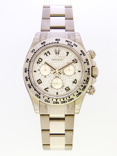 ロレックススーパーコピー ROLEX デイトナ 116509EA 全面ダイヤアラビア 自動巻 メンズ