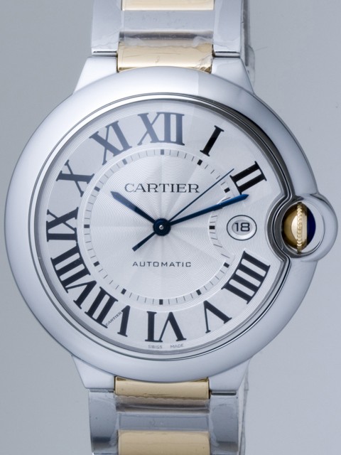 カルティエスーパーコピー Cartier バロンブルー W690093 SG LM シルバー 自動巻 メンズ