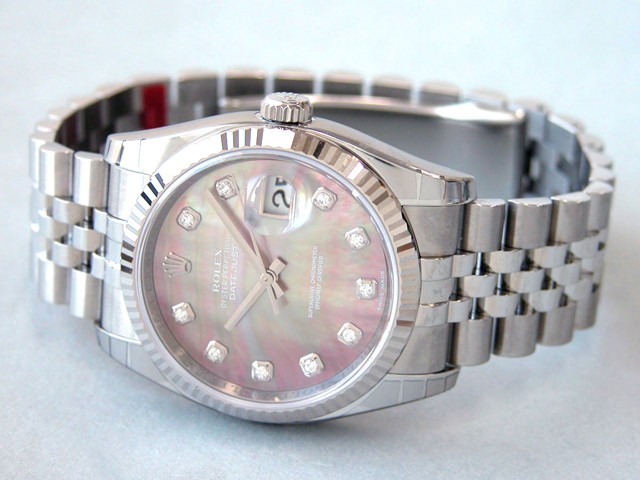 ロレックススーパーコピー ROLEX パーペチュアル デイトジャスト メンズ 116234NG ジュビリーブレス ブラックシェル