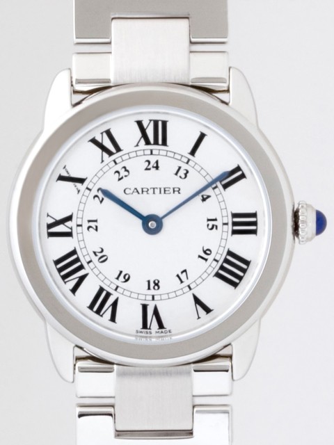 カルティエスーパーコピー Cartier ロンドソロ W6701004 ＳS ＳＭ ブレス ホワイト