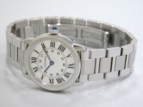 カルティエスーパーコピー Cartier ロンドソロ W6701004 ＳS ＳＭ ブレス ホワイト