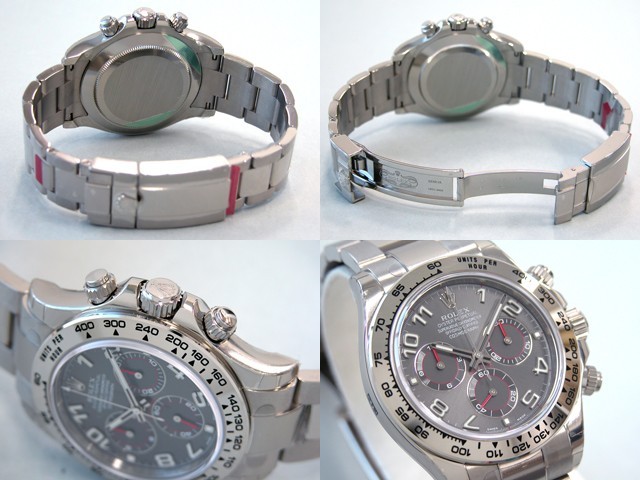 ロレックススーパーコピー ROLEX デイトナ 116509 グレーアラビア 自動巻 メンズ