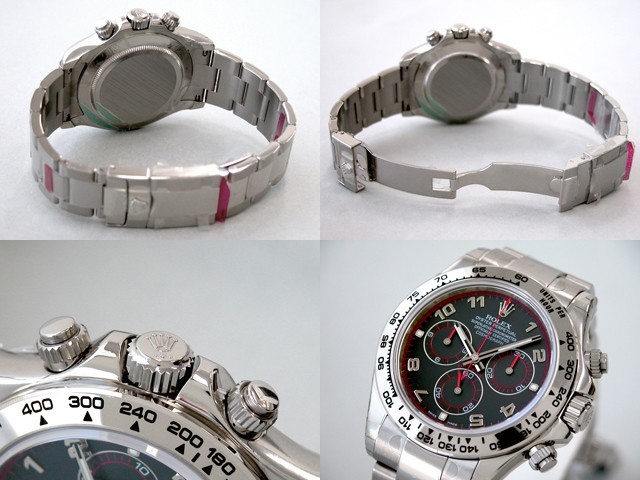 ロレックススーパーコピー ROLEX デイトナ 116509 ブラックアラビア 自動巻 メンズ