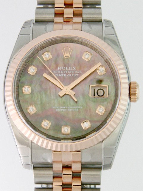 ロレックススーパーコピー ROLEX パーペチュアル デイトジャスト メンズ 116231NG ジュビリーブレス ブラックシェル