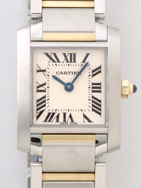 カルティエスーパーコピー Cartier タンクフランセーズ W51007Q4 ＳＧ ＳＭ ホワイト