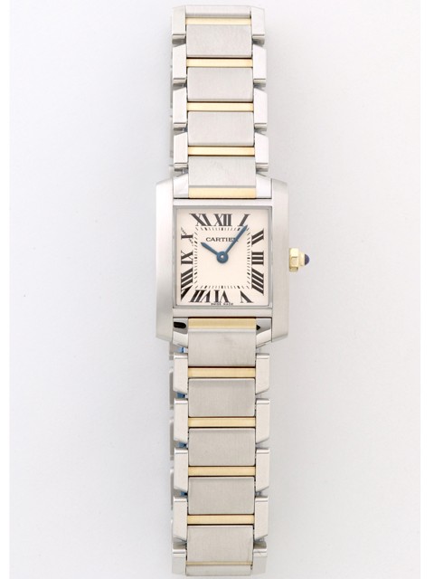 カルティエスーパーコピー Cartier タンクフランセーズ W51007Q4 ＳＧ ＳＭ ホワイト