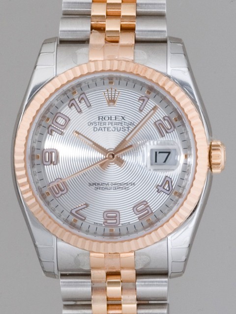 ロレックススーパーコピー ROLEX パーペチュアル デイトジャスト メンズ 116231 ジュビリーブレス シルバーコンセントリックアラビア