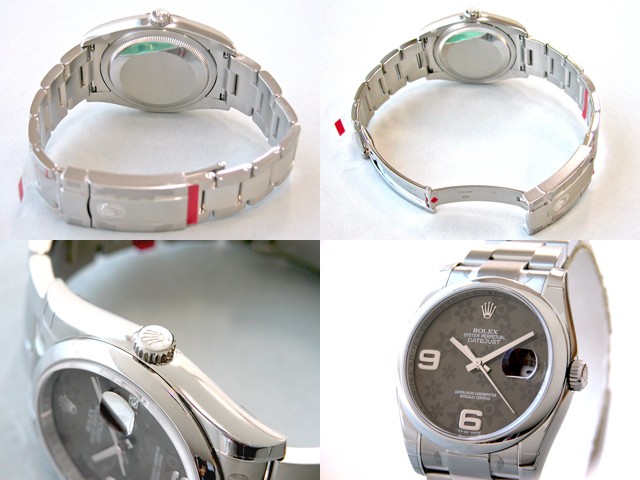 ロレックススーパーコピー ROLEX パーペチュアル デイトジャスト メンズ 116200 ブラウンフラワー