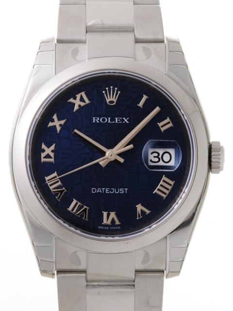ロレックススーパーコピー ROLEX パーペチュアル デイトジャスト メンズ 116200 ブルーコンピューターローマ