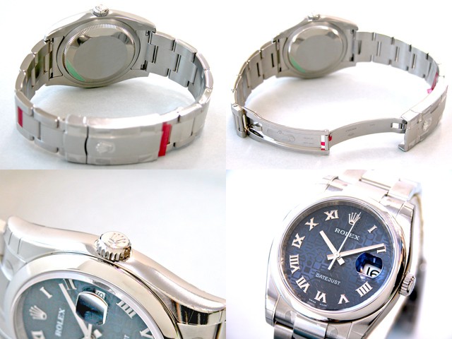 ロレックススーパーコピー ROLEX パーペチュアル デイトジャスト メンズ 116200 ブルーコンピューターローマ