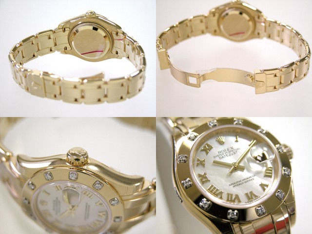 ロレックススーパーコピー ROLEX パーペチュアル デイトジャスト レディース 80318NR ホワイトシェル