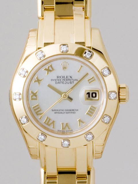 ロレックススーパーコピー ROLEX パーペチュアル デイトジャスト レディース 80318NG ホワイトシェル