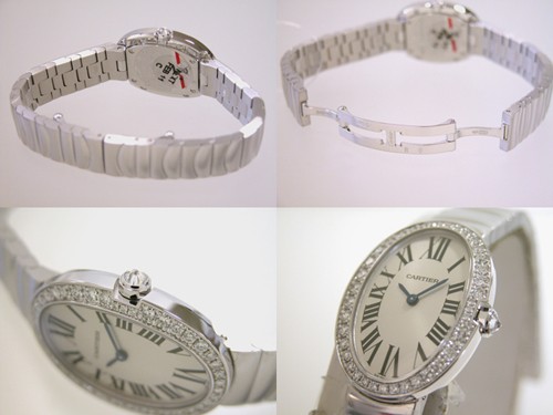 カルティエスーパーコピー Cartier ベニュワール WB520006 ケースダイヤ ブレス ホワイト