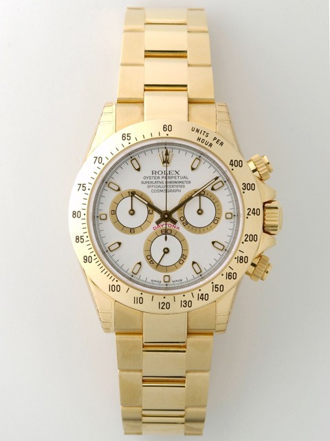 ロレックスコピー ROLEX デイトナ 116528 ホワイト 自動巻 メンズ