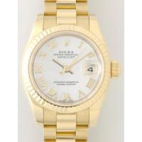 ロレックススーパーコピー ROLEX パーペチュアル デイトジャスト レディース 179178NR ホワイトシェルローマ