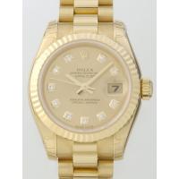 ロレックススーパーコピー ROLEX パーペチュアル デイトジャスト レディース 179178G シャンパン