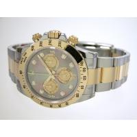 ロレックスコピー ROLEX デイトナ 116523NG ブラックシェル 自動巻 YG/SS