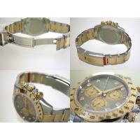 ロレックスコピー ROLEX デイトナ 116523NG ブラックシェル 自動巻 YG/SS