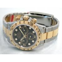 ロレックスコピー ROLEX デイトナ 116523G ブラック YG/SS 自動巻 メンズ
