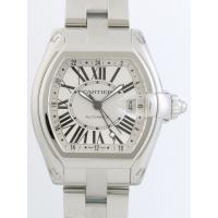 カルティエスーパーコピー Cartier ロードスター W62032X6 ＸＬ GMT シルバー
