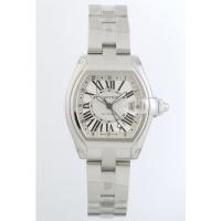 カルティエスーパーコピー Cartier ロードスター W62032X6 ＸＬ GMT シルバー