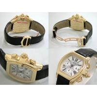 カルティエスーパーコピー Cartier ロードスター W62021Y3 クロノグラフ YG シルバー
