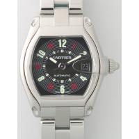 カルティエスーパーコピー Cartier ロードスター W62002V3 ブラック レッドアラビア