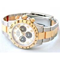 ロレックスコピー ROLEX デイトナ 116523 ホワイトアラビア/黒目 自動巻 メンズ