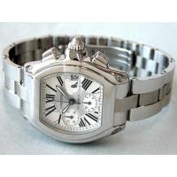 カルティエスーパーコピー Cartier ロードスター W62019X6 クロノグラフ シルバー