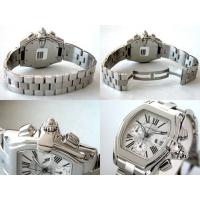 カルティエスーパーコピー Cartier ロードスター W62019X6 クロノグラフ シルバー