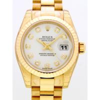 ロレックススーパーコピー ROLEX パーペチュアル デイトジャスト レディース 179178G ホワイト