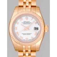 ロレックススーパーコピー ROLEX パーペチュアル デイトジャスト レディース 179175 ジュビリーブレス ホワイトローマ