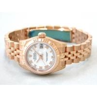 ロレックススーパーコピー ROLEX パーペチュアル デイトジャスト レディース 179175 ジュビリーブレス ホワイトローマ