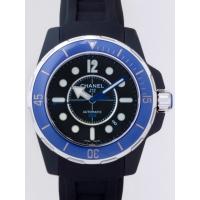 シャネルスーパーコピー j12 マリーン 42mm H2559 ブラックセラミック ブルーベゼル ブラックラバー ブラック