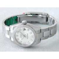 ロレックススーパーコピー ROLEX パーペチュアル デイトジャスト レディース 179174G オイスターブレス シルバー