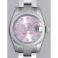 ロレックススーパーコピー ROLEX パーペチュアル デイトジャスト レディース 179174G オイスターブレス ピンク