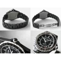 シャネルスーパーコピー j12 H2012 42mm GMT ブラックセラミックブレス ブラック