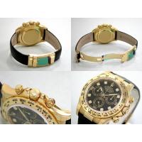 ロレックススーパーコピー ROLEX デイトナ 116518G 黒皮 ブラック