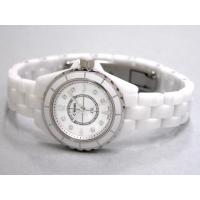 シャネルスーパーコピー CHANEL j12 H2570 29mm ホワイトセラミックブレス 8Pダイヤ ホワイトシェル
