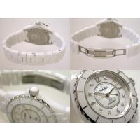 シャネルスーパーコピー j12 H2423 38mm ホワイトセラミックブレス 8Ｐダイヤ ホワイトシェル