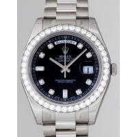 ロレックススーパーコピー ROLEX デイデイトII 218349A プレジデントブレス ブラック
