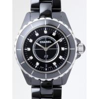 シャネルスーパーコピー j12 H2124 38mm ブラックセラミックブレス 11Ｐダイヤ ブラック