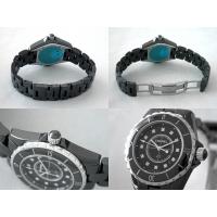 シャネルスーパーコピー j12 H1625 33mm ブラックセラミックブレス １２Ｐダイヤ ブラック