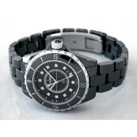 シャネルスーパーコピー j12 H1625 33mm ブラックセラミックブレス １２Ｐダイヤ ブラック
